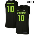 Youth Jack Hoiberg Michigan State Spartans #10 Nike NCAA 2020 Black Authentic College Stitched Basketball Jersey OP50J43FS
